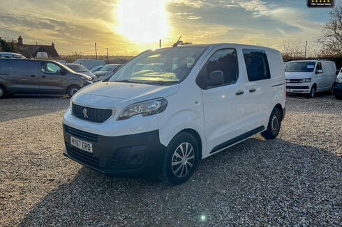 Peugeot Expert Crew Cab SWB L1H1 Blue Hdi Professional Compact EURO 6 NO VAT