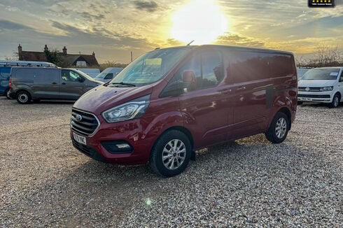 Ford Transit Custom SWB L1H1 300 Limited Alloys Air Con Camera Sensors EURO 6 NO VAT