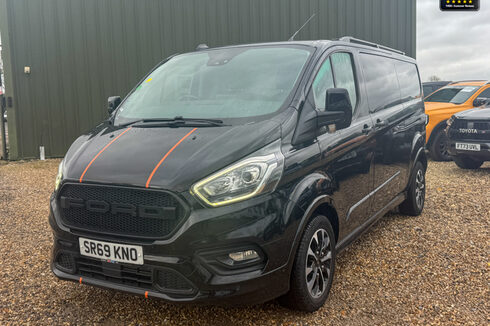 Ford Transit Custom LWB L2H1 [SOLD KH] Sport 320 Air Con Alloys Camera Nav Sensors EURO 6 NO VA