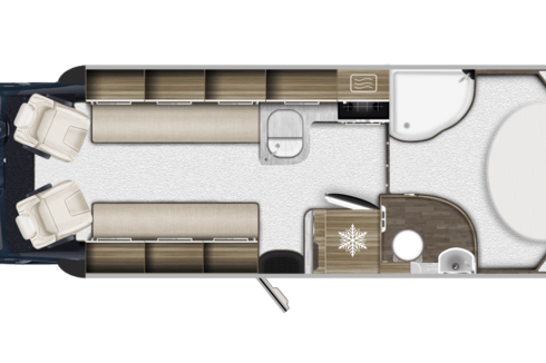 Auto-Trail Comanche Frontier|4 Berth|Rear Island Bed|AMPLO Self Levelling System|Automatic