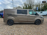 Ford Transit Custom Crew Cab LWB L2H1 Sport 320 AirCon Alloys Camera Sensors EURO 6 NO VAT 6