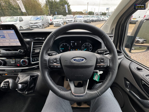 Ford Transit Custom Crew Cab LWB L2H1 Sport 320 AirCon Alloys Camera Sensors EURO 6 NO VAT 20