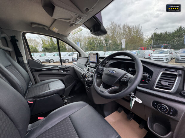 Ford Transit Custom Crew Cab LWB L2H1 Sport 320 AirCon Alloys Camera Sensors EURO 6 NO VAT 19
