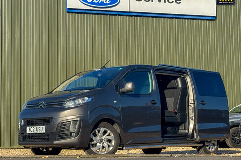 Citroen Dispatch LWB L2H1 Driver 1400 Air Con Rear Cam Nav Sensors EURO 6 NO VAT