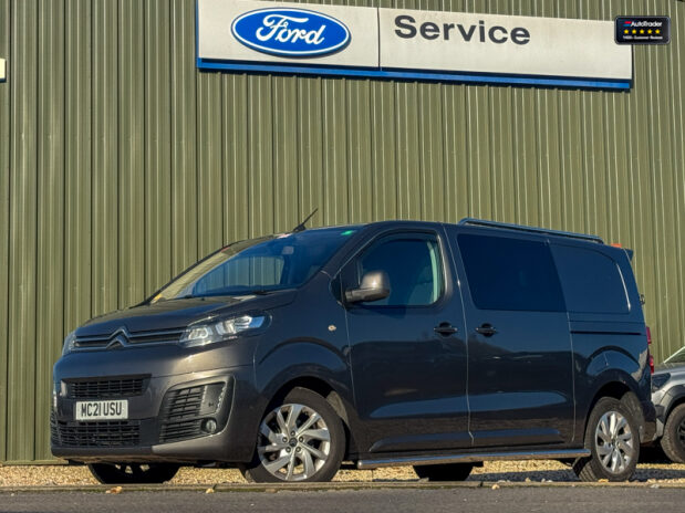 Citroen Dispatch Crew Cab LWB L2H1 Driver 1400 Air Con Rear Cam Nav 2