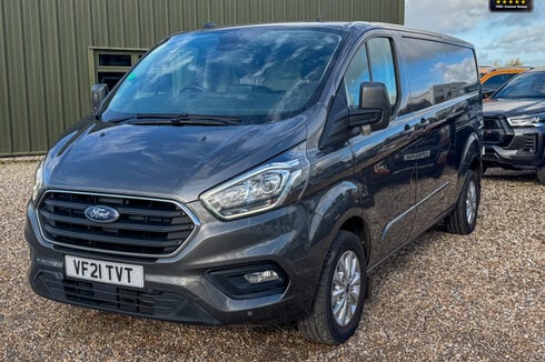 Ford Transit Custom LWB L2H1 Low Roof Limited 300 Air Con Alloys Sensors EURO 6 NO VAT