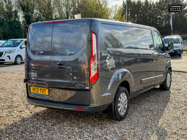Ford Transit Custom LWB L2H1 Low Roof Limited 300 Air Con Alloys Sensors EURO 6 NO VAT 6