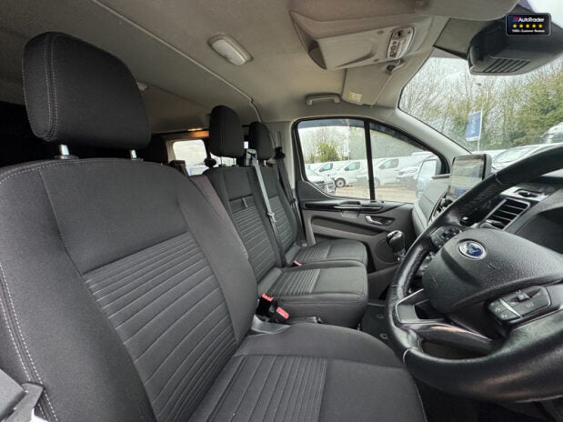 Ford Transit Custom Crew Cab SWB L1H1 Limited 300 Camera Nav Sensors EURO 6 NO VAT 19