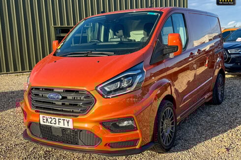 Ford Transit Custom MS-RT SWB L1H1 Limited 320 Air Con Alloys Nav Sensors EURO 6 NO VAT