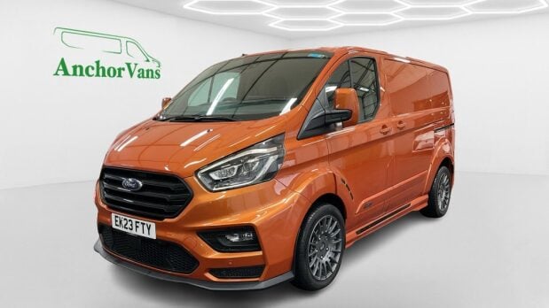 Ford Transit Custom MS-RT SWB L1H1 Limited 320 Air Con Alloys Nav Sensors EURO 6 NO VAT 1
