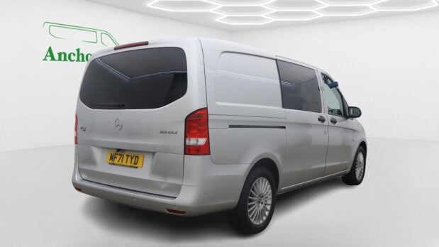 Mercedes-Benz Vito Crew Cab AUTO LWB L2H1 Premium 119 Alloys Camera Nav Sensors EURO 6 4