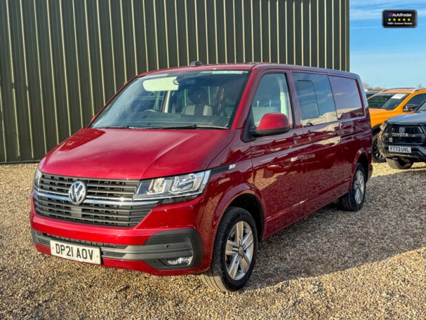 Volkswagen Transporter Crew Cab LWB L2H1 Highline T32 Air Con Alloys Camera Cruise Nav EURO 6 3