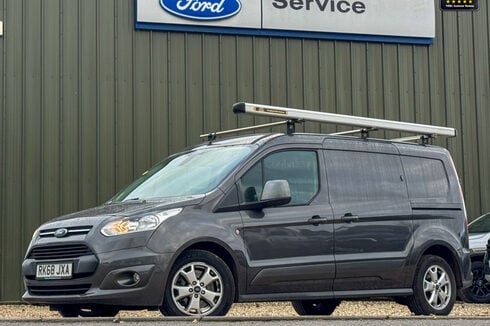 Ford Transit Connect LWB L2H1 Low Roof Limited 240 Air Con Alloys Nav Sensors EURO 6 NO VAT