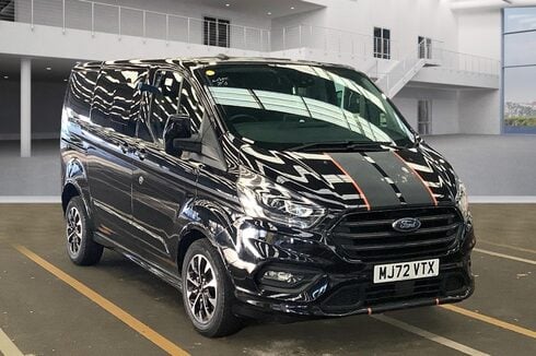 Ford Transit Custom Crew Cab AUTO SWB L1H1 Low Roof Sport 320 Air Con Alloys Nav Sensors EURO 6