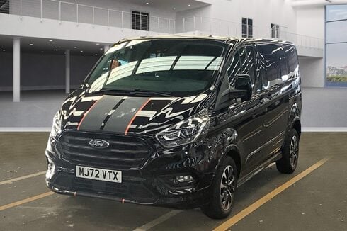 Ford Transit Custom Crew Cab AUTO SWB L1H1 Low Roof Sport 320 Air Con Alloys Nav Sensors EURO 6