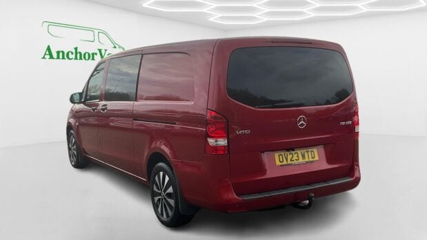 Mercedes-Benz Vito Crew Cab AUTO XLWB L3H1 Premium Plus 116 Alloys Sensors Tow Bar EURO 6 NO V 6