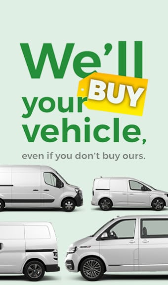 We'll buy your van ad