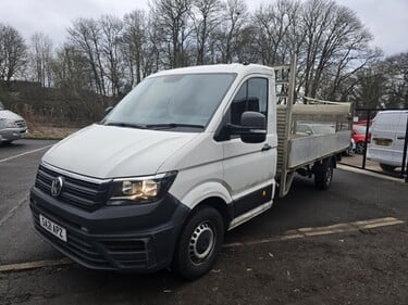 Volkswagen Crafter CR35 TDI C/C L STARTLINE DROPSIDE WITH TAIL LIFT 1