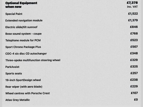 Porsche 911 3.8 997 Carrera 4S Tiptronic S AWD 2dr 24