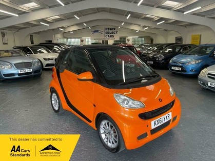 Smart Fortwo Coupe 1.0 MHD Passion SoftTouch Euro 5 (s/s) 2dr