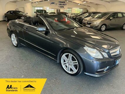 Mercedes-Benz E Class 2.1 E220 CDI BlueEfficiency Sport Cabriolet G-Tronic+ Euro 5 (s/s) 2dr
