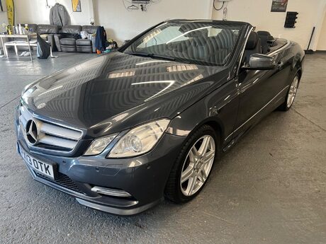 Mercedes-Benz E Class 2.1 E220 CDI BlueEfficiency Sport Cabriolet G-Tronic+ Euro 5 (s/s) 2dr 6