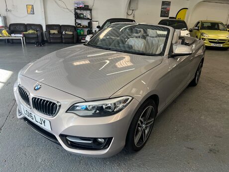BMW 2 Series 2.0 220d Sport Auto Euro 6 (s/s) 2dr 6