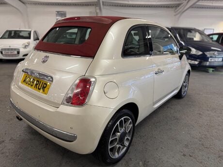 Fiat 500 1.2 Lounge Euro 5 2dr 8