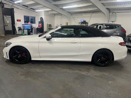 Mercedes-Benz C Class 1.5 C200 MHEV AMG Line Cabriolet G-Tronic+ Euro 6 (s/s) 2dr 8