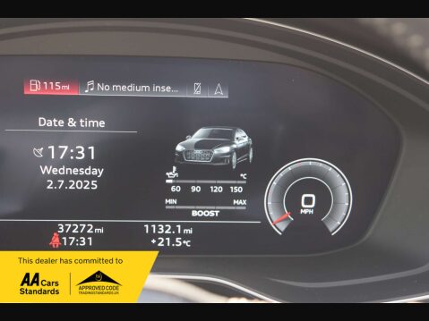 Audi A5 3.0 S5 Sportback TDI MHEV Auto Quattro Auto 4WD 5dr 58