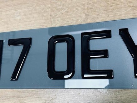 Number Plates 7