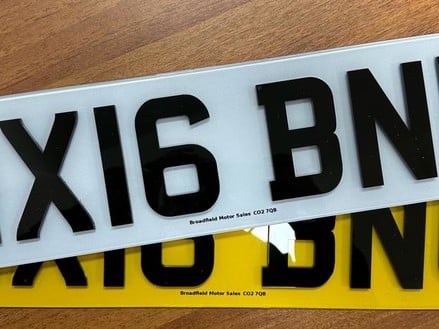 Number Plates 3
