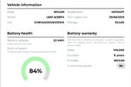Nissan LEAF 24kWh Acenta Hatchback 5dr Electric Auto (107 bhp) 7