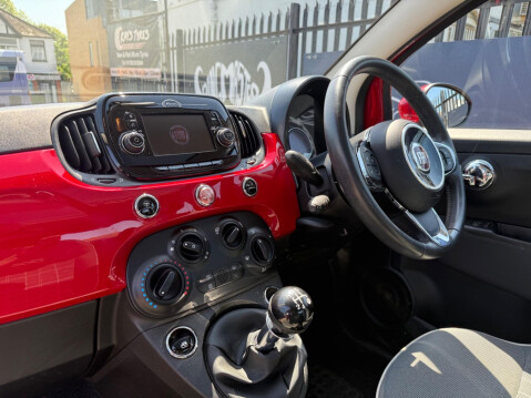 Fiat 500 1.2 Lounge Euro 6 (s/s) 3dr 18