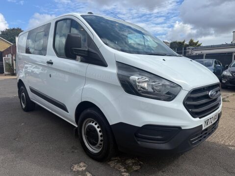 Ford Transit Custom 2.0 300 EcoBlue Leader Crew Van L1 H1 Euro 6 (s/s) 5dr 6
