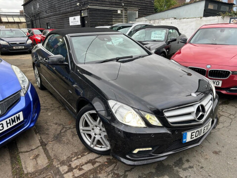Mercedes-Benz E Class 2.1 E250 CDI BlueEfficiency Sport Cabriolet 2dr Diesel Tiptronic Euro 5 (20 3
