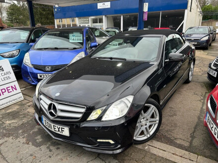 Mercedes-Benz E Class 2.1 E250 CDI BlueEfficiency Sport Cabriolet 2dr Diesel Tiptronic Euro 5 (20