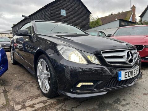 Mercedes-Benz E Class 2.1 E250 CDI BlueEfficiency Sport Cabriolet 2dr Diesel Tiptronic Euro 5 (20 23
