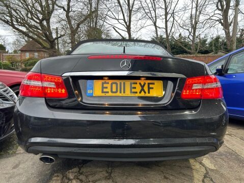 Mercedes-Benz E Class 2.1 E250 CDI BlueEfficiency Sport Cabriolet 2dr Diesel Tiptronic Euro 5 (20 26