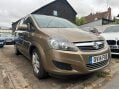 Vauxhall Zafira 1.8 16V Exclusiv MPV 5dr Petrol Manual Euro 5 (SNav) (140 ps) LOW MILEAGE & 10