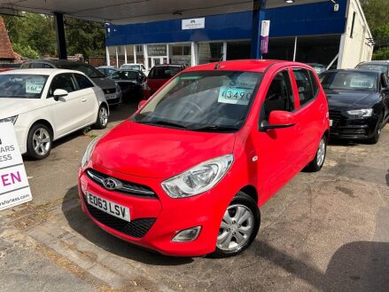 Hyundai i10 1.2 Active Hatchback 5dr Petrol Manual Euro 5 (85 bhp) LOW MILEAGE!!