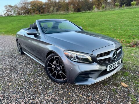 Mercedes-Benz C Class 1.5 C200 MHEV AMG Line (Premium) Cabriolet G-Tronic+ Euro 6 (s/s) 2dr 1