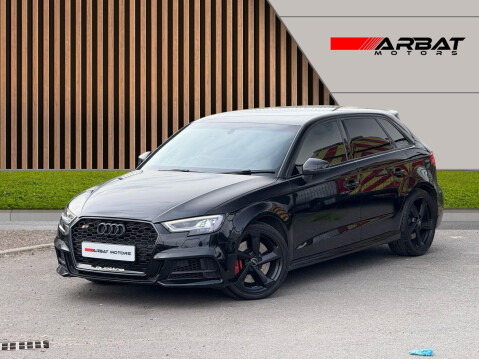 Audi S3 2.0 TFSI Black Edition Sportback S Tronic quattro Euro 6 (s/s) 5dr 8