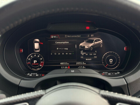 Audi S3 2.0 TFSI Black Edition Sportback S Tronic quattro Euro 6 (s/s) 5dr 42