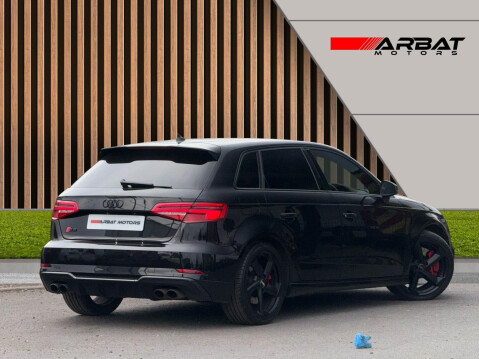 Audi S3 2.0 TFSI Black Edition Sportback S Tronic quattro Euro 6 (s/s) 5dr 49