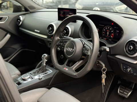 Audi S3 2.0 TFSI Black Edition Sportback S Tronic quattro Euro 6 (s/s) 5dr 53