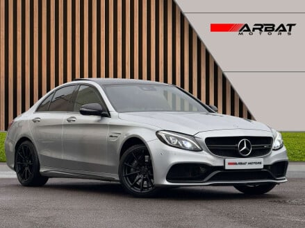 Mercedes-Benz C Class 4.0 C63 V8 BiTurbo AMG (Premium) SpdS MCT Euro 6 (s/s) 4dr
