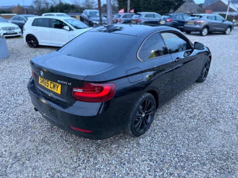 BMW 2 Series 2.0 220d Sport Euro 6 (s/s) 2dr 3