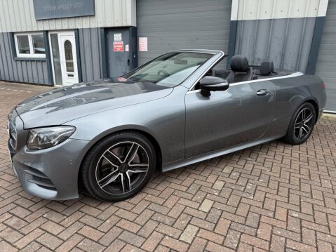 Mercedes-Benz E Class 2.0 E220d AMG Line (Premium Plus) Cabriolet G-Tronic+ Euro 6 (s/s) 2dr 96
