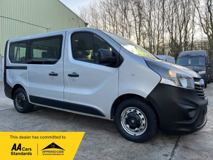 Vauxhall Vivaro 1.6 CDTi 2900 Euro 6 (s/s) 5dr (9 Seat)